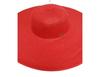 Red Monogrammed Sunhat, Beach Hat