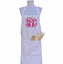 Monogrammed apron, personalized apron, create your own apron, monogram with greek letters or any font