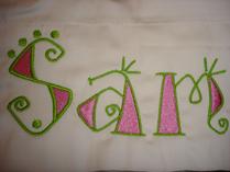 Pillowcase monogramed 