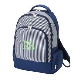 Monogrammed backpack for back to school