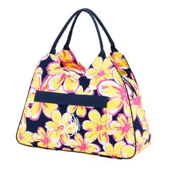 monogrammed or personalized large beach bag.  Tote with monogram is perfect accessory for a day at the beach.